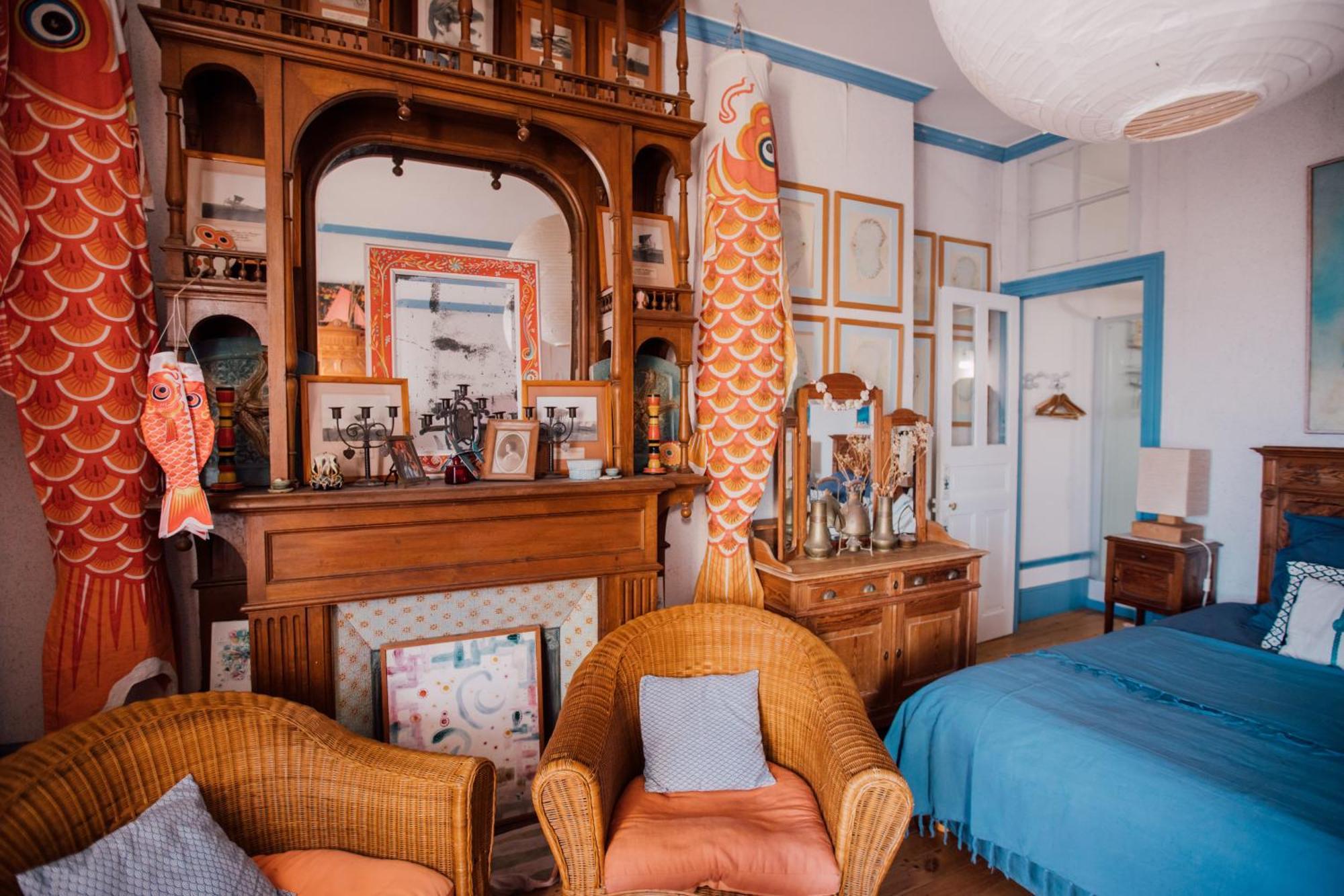 La Villa Louis, La Chambre Rose, Maison D'Hotes Vue Mer, Lion-sur-Mer Extérieur photo