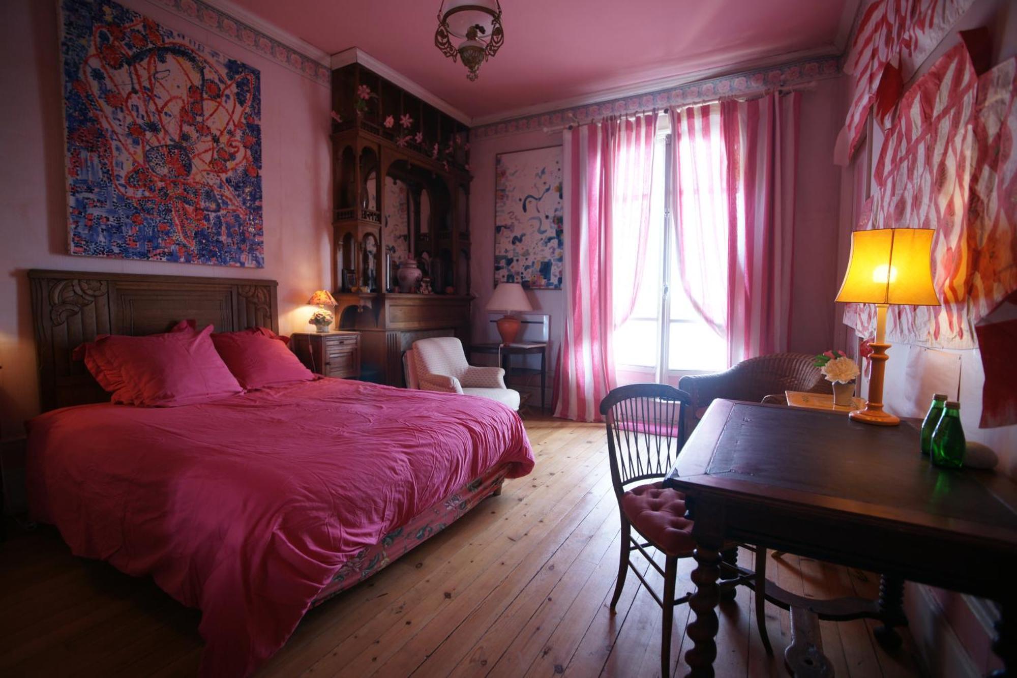 La Villa Louis, La Chambre Rose, Maison D'Hotes Vue Mer, Lion-sur-Mer Extérieur photo