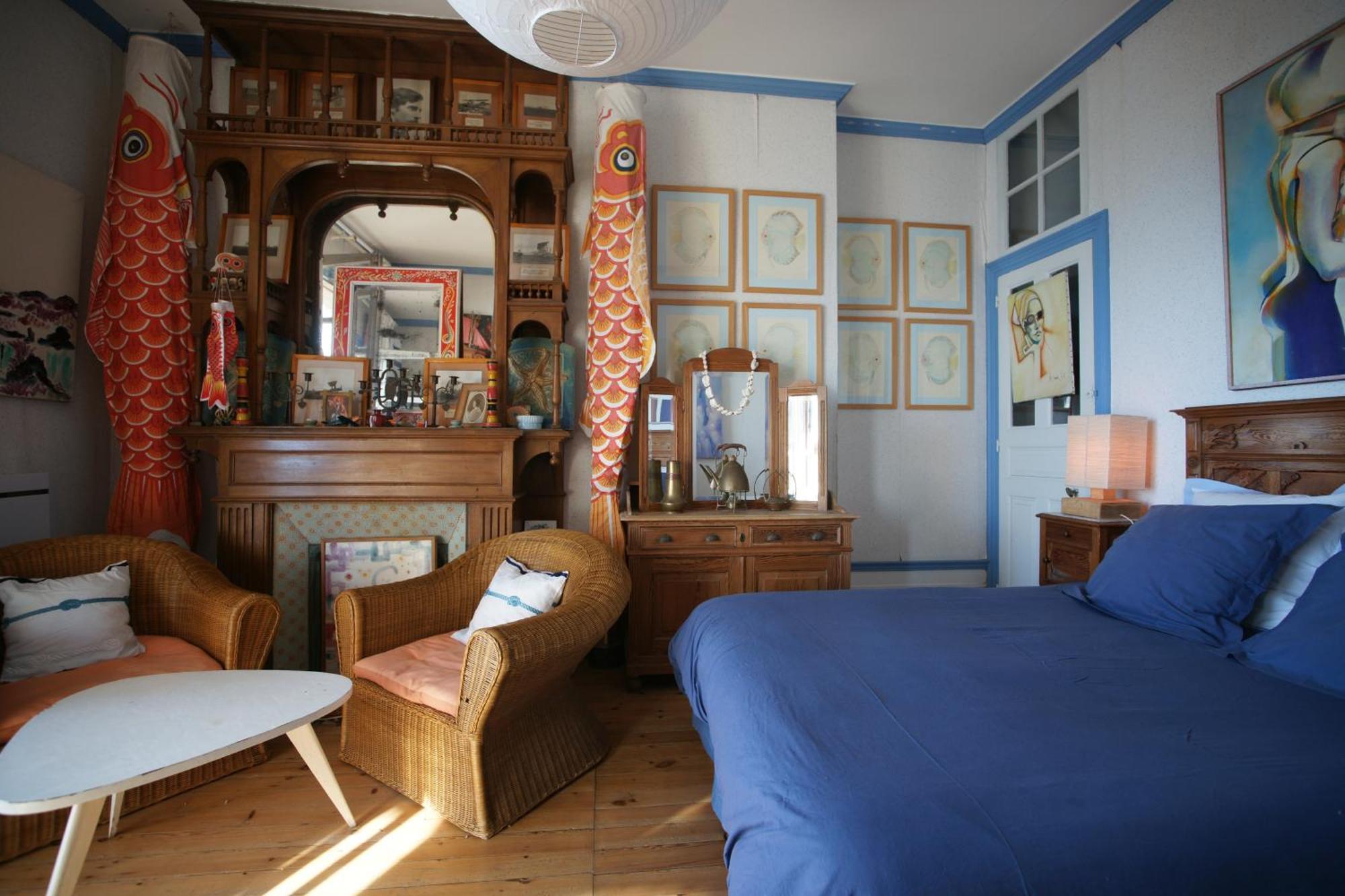 La Villa Louis, La Chambre Rose, Maison D'Hotes Vue Mer, Lion-sur-Mer Extérieur photo