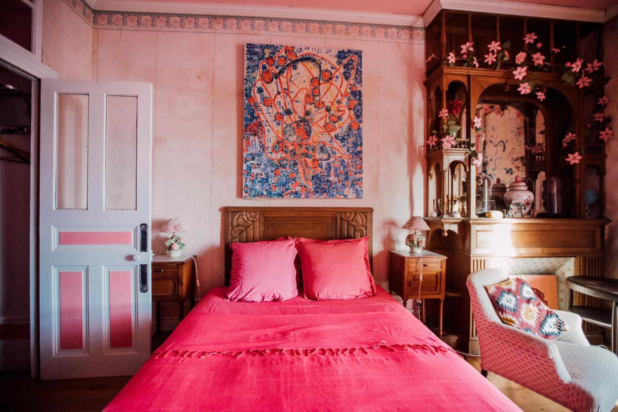 La Villa Louis, La Chambre Rose, Maison D'Hotes Vue Mer, Lion-sur-Mer Extérieur photo