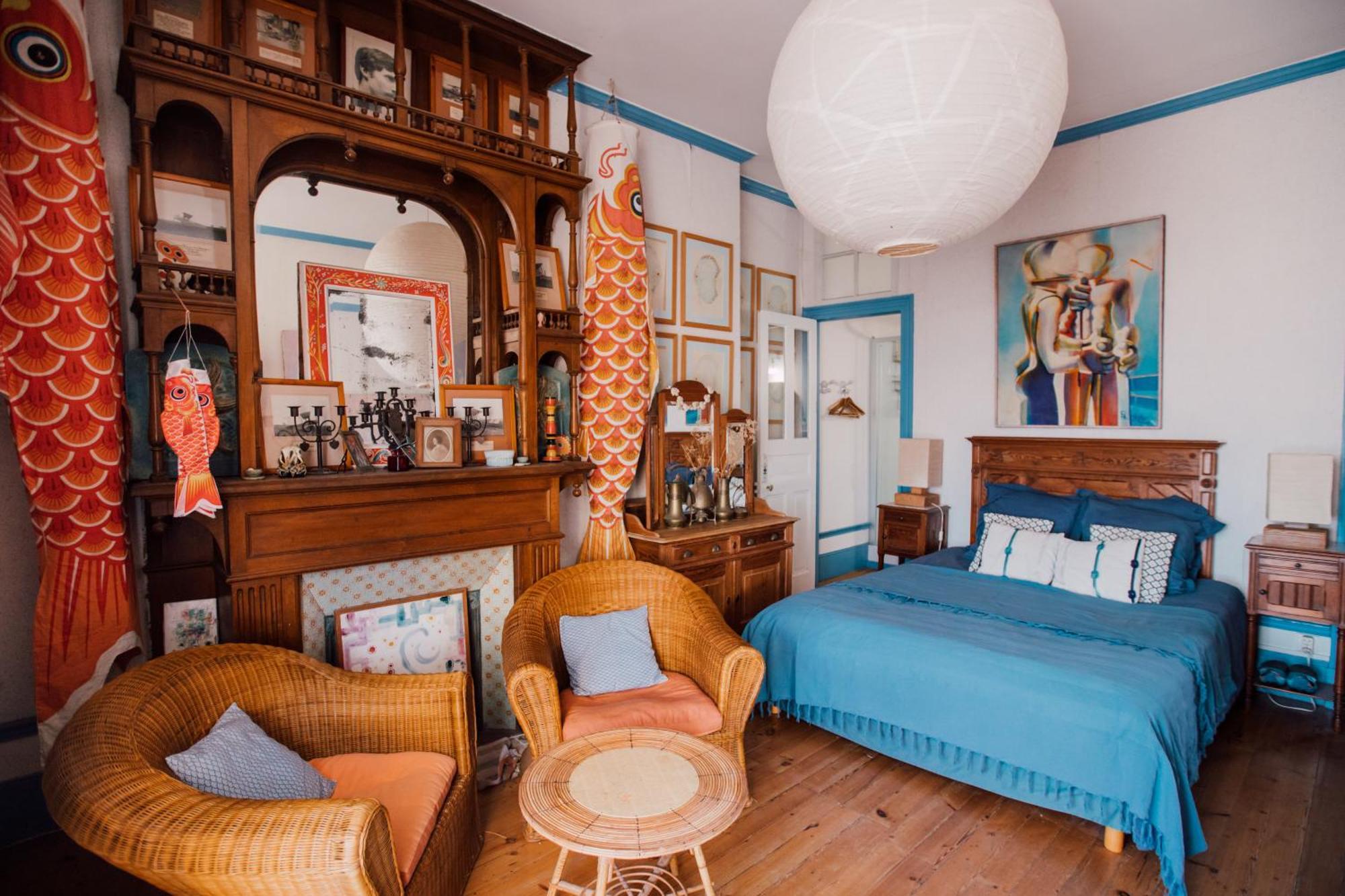 La Villa Louis, La Chambre Rose, Maison D'Hotes Vue Mer, Lion-sur-Mer Extérieur photo
