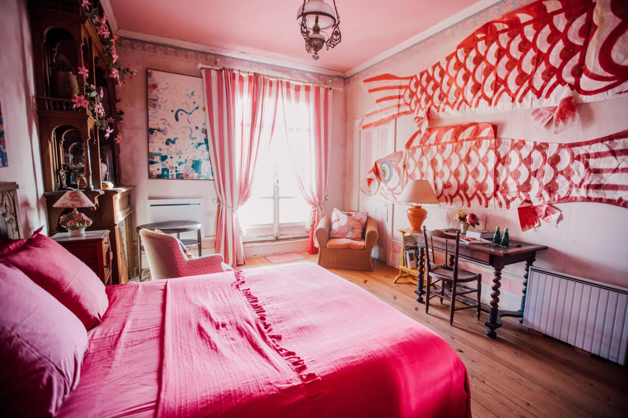 La Villa Louis, La Chambre Rose, Maison D'Hotes Vue Mer, Lion-sur-Mer Extérieur photo