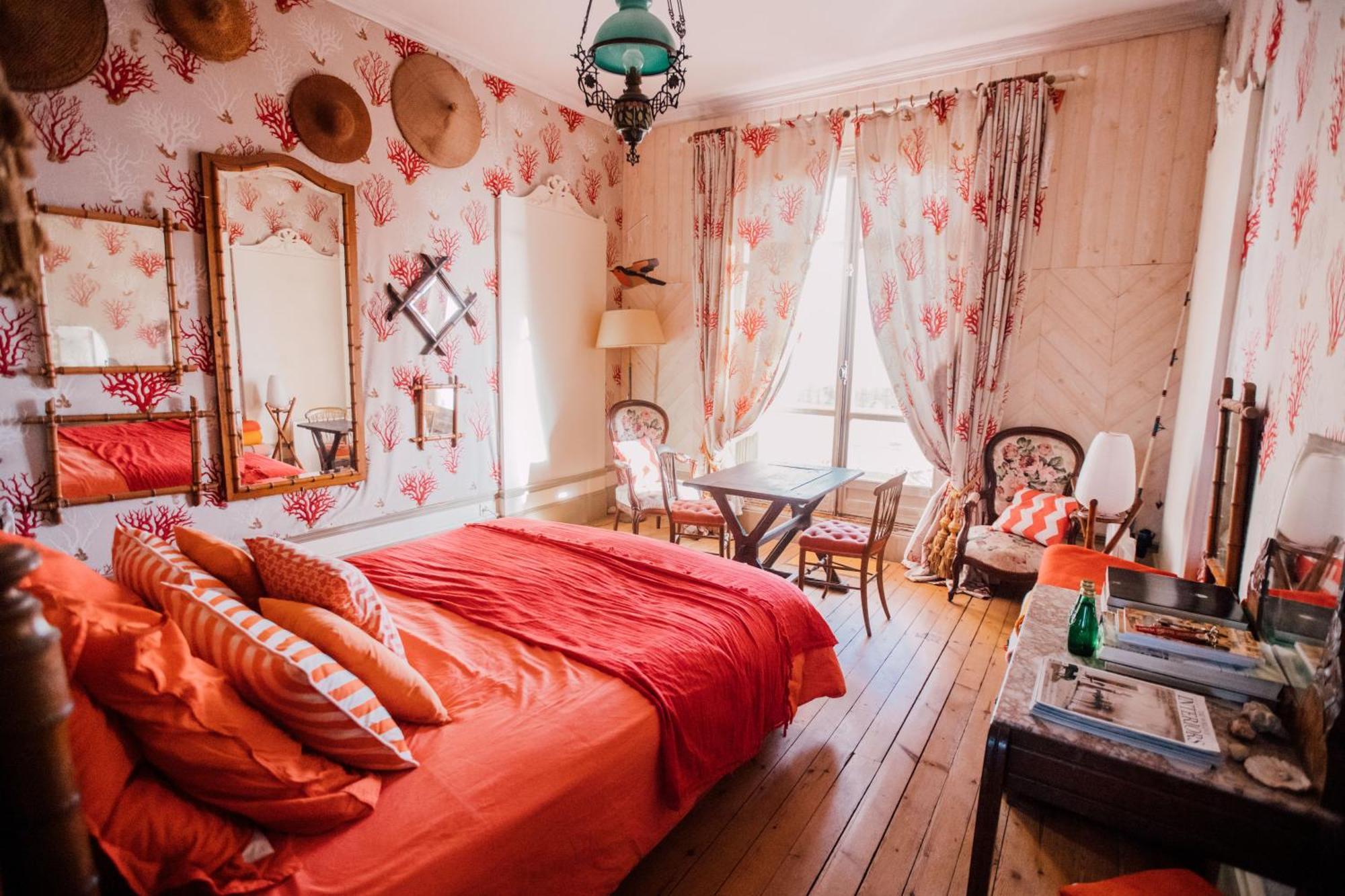 La Villa Louis, La Chambre Rose, Maison D'Hotes Vue Mer, Lion-sur-Mer Extérieur photo